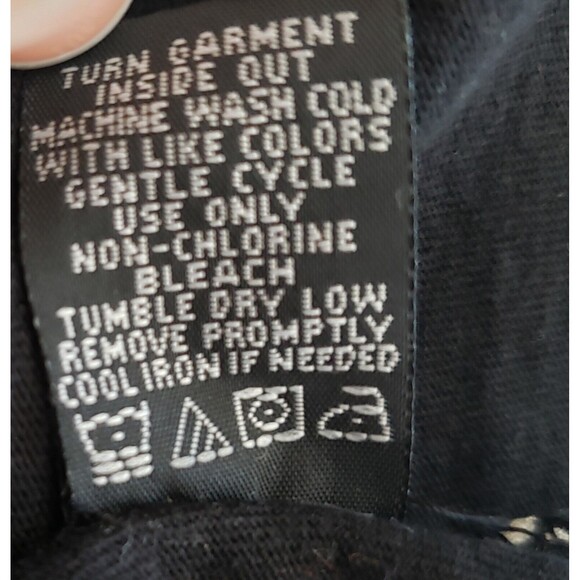 CARBON BOY'S Large Black Hoodie w/Gold Indian Chief 100% Cotton Drawstring Tie - Picture 13 of 13